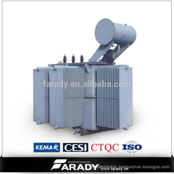 on load tap changer laminated core oil-immersed three phase transformers 11kv 450kva price